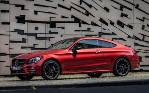 Mercedes-Benz C400 4Matic AMG Line Coupe 2018 года (WW)